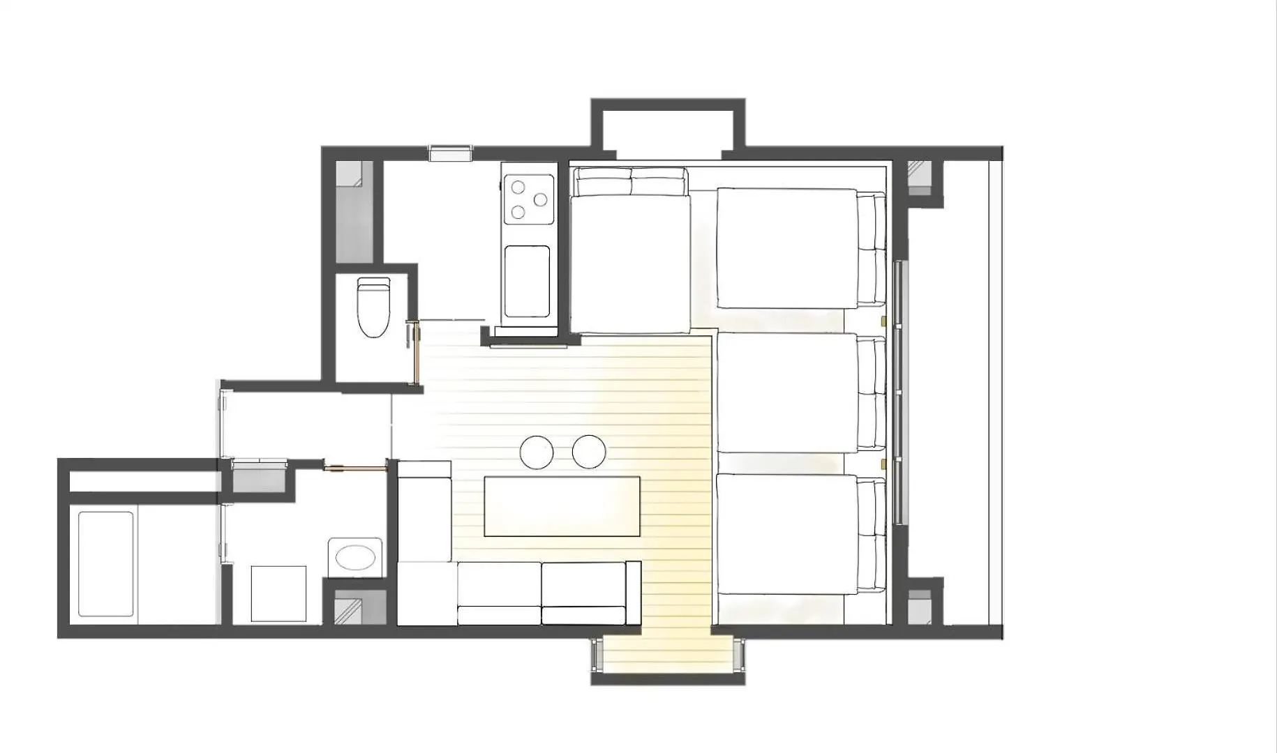 Comforts81 Shinsaibashi Osaka 0*,